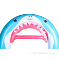 Inflatable PVC Shark Sprinkler Arch Tiup Mainan Anak-anak
